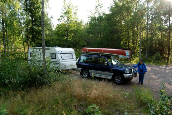 bald erreichten wir den Parkplatz am Naturschutzgebiet Mietoistenlahti