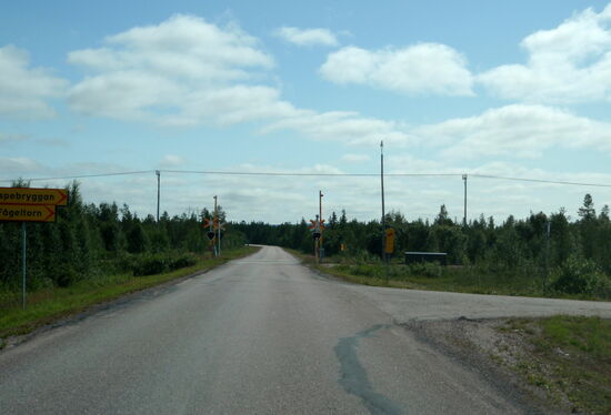 Übergang der Inlandsbanan