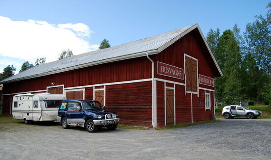 dann erreichten wir das Wohnwagenmuseum in Dorotea