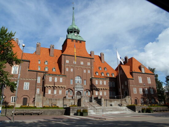 das Rathaus von Östersund