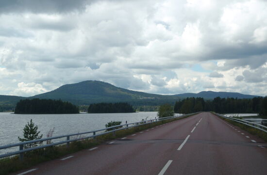 Fahrt von der Insel zum Festland nach Gesunda