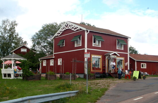 das Ateljecafé Broman Gård in Ryssa