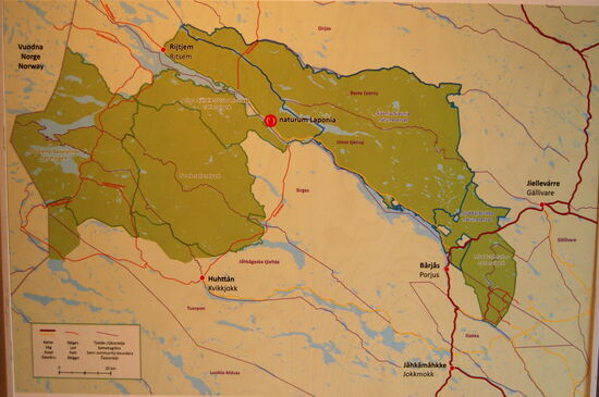 und der Kartenausschnitt