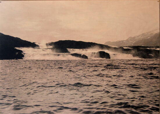 so sah der Wasserfall