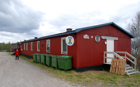 auf der Anhöhe erreichten wir die STF-Fjällstation