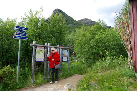 Informationstafeln des Kungsleden