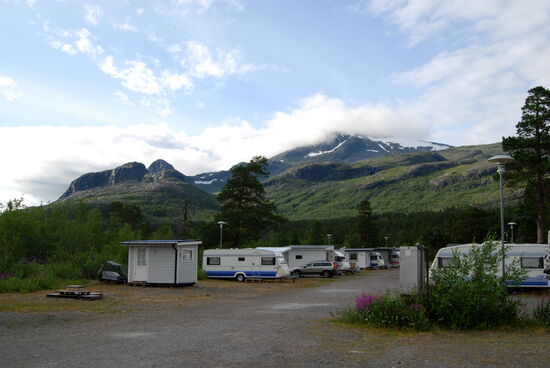 den Campingplats erreicht