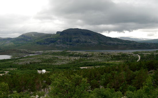 die Barriere, wo einmal der große Wasserfall war