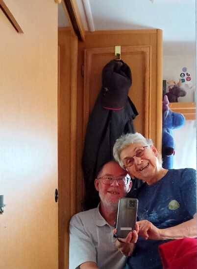 zurück im Wohnwagen