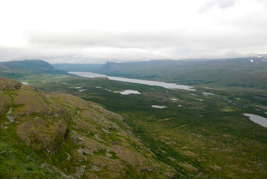 und erreichten weitere Seen im nächsten Tal