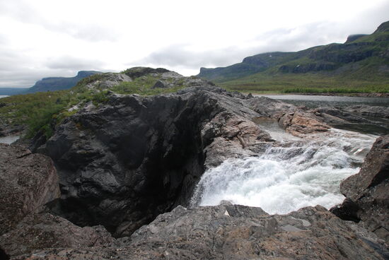 dann hatten wir den oberen Wasserfall erreicht