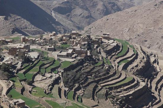 Blick ins Wadi Al Ghar