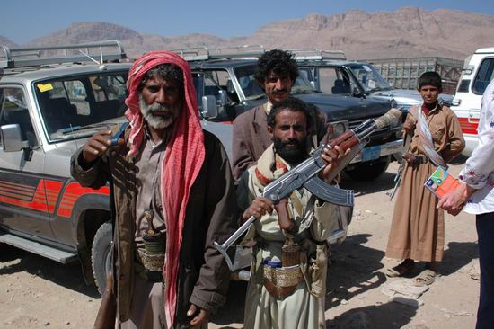 Bei der Fahrt durch die Wüste