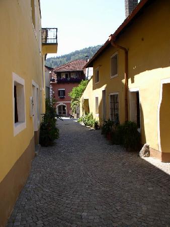 Die hintere Gasse Richtung Burgtor