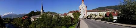 Panorama von der Brücke