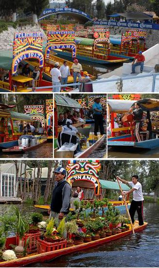 Xochimilco - schwimmende Gärten