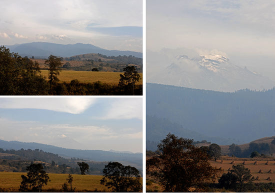 Popocatèpetel und Iztaccìhuatl