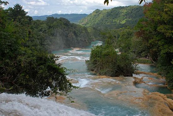 Blick von oben zurück