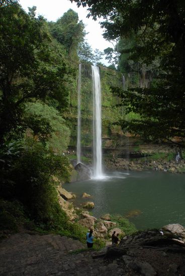 Misol Ha (fallendes Wasser)