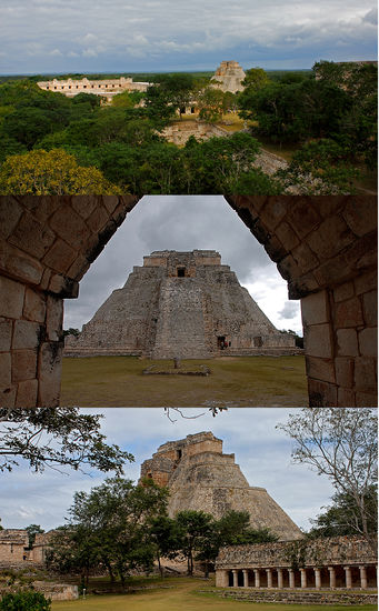 Uxmal-Pyramide des Wahrsagers