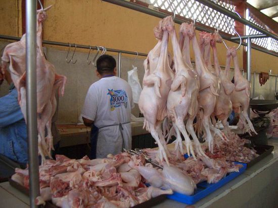 Fleischmarkt von Uman