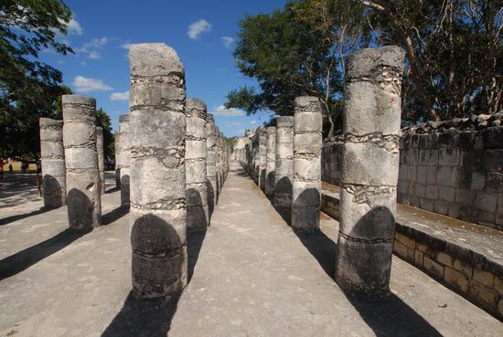 Die Halle der tausend Säulen