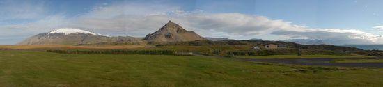 Panorama von Snaefellsjökull