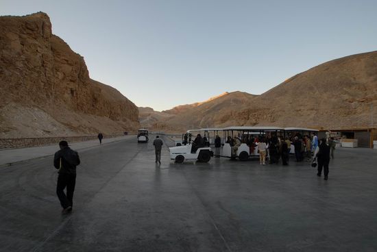 Eingang ins Tal der Könige