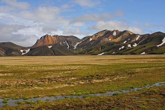 Kurz vor Landmannalaugar