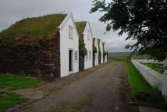 Grassodenhof in Grenjadarstadur