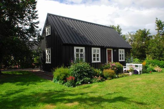 Im Botanischen Garten in Akureyri