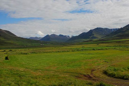Landschaft bei Dalvik