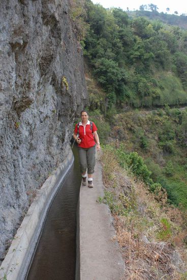 Beginn der Wanderung