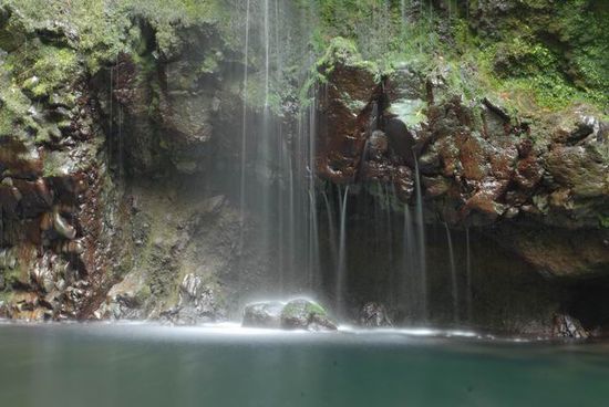 Bei den Wasserfällen