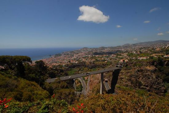 Blick auf Funchal