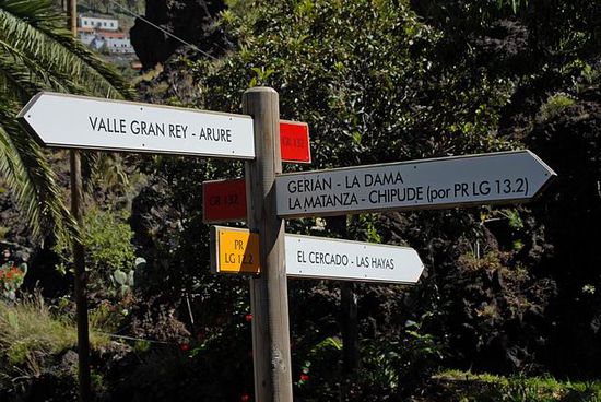 Beginn unserer Wanderung