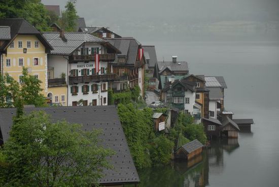 Häuser von Hallstatt