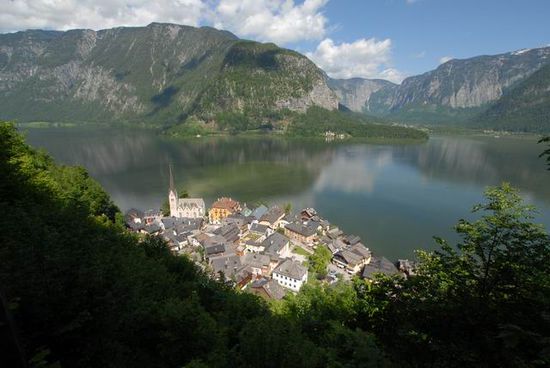 Aussichtspunkt oberhalb von Hallstatt