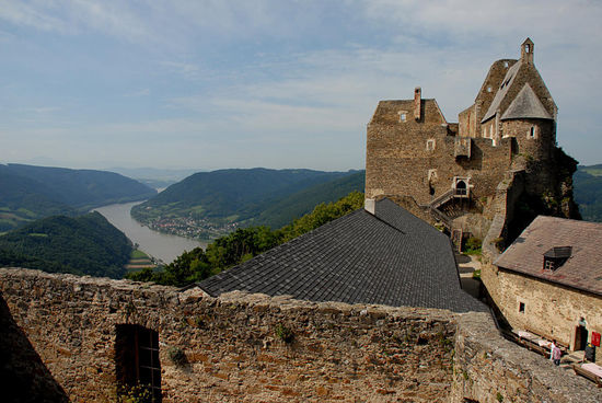 mit Blick auf die Donau