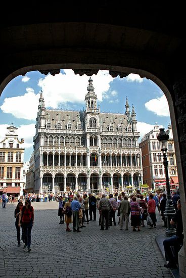 Die Moison du Roi (heute das Museum de la Ville; Garderobe von Manneken Pis)