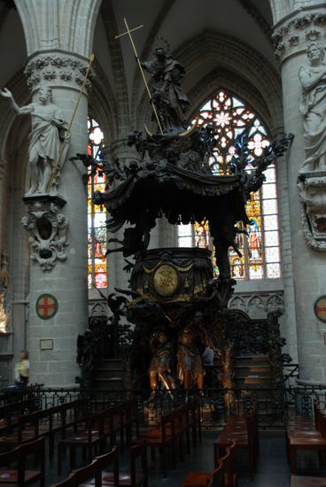 die Barockkanzel