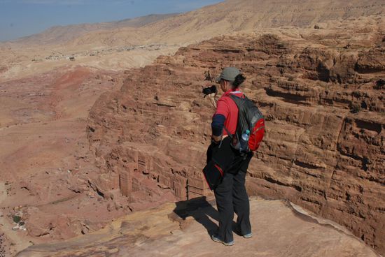 Blick vom Opferplatz