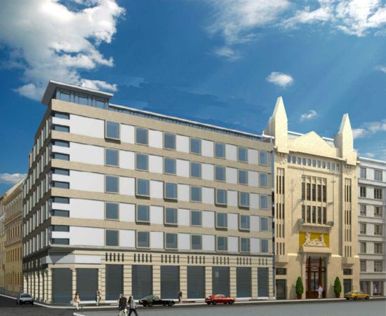 Unser Hotel (von einem Prospekt)