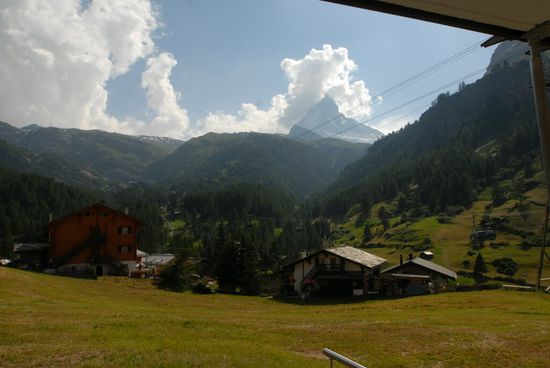 Blick von der Terasse