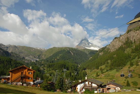 Blick vom Hotelzimmer