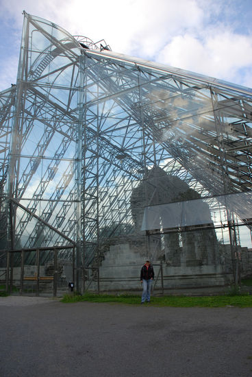 Ruinen der Kathedrale von Hamar