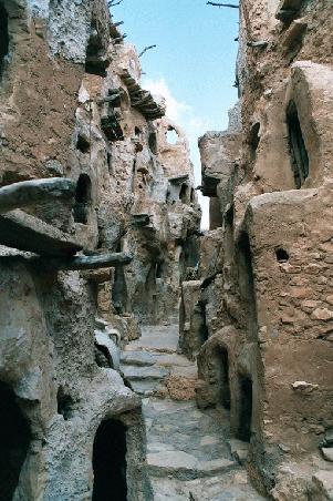 In der Speicherburg von Nalut