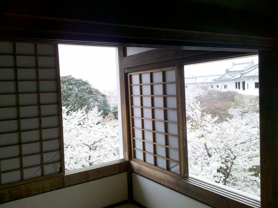 Blick aus dem Königinnen-Zimmer