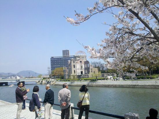 Der "Atomic Dome" blieb als Mahnmal bestehen...