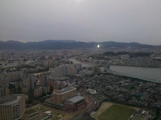 Aussicht - überall nur Stadt